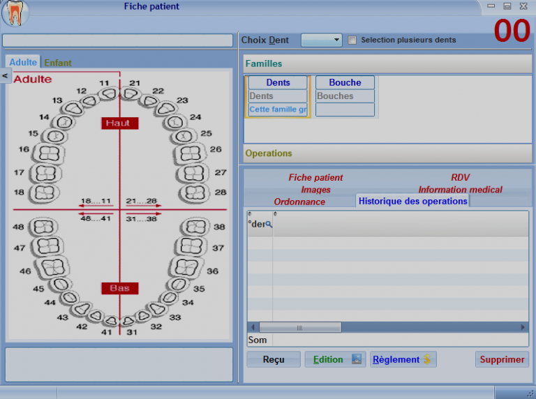 logiciel Gestion Cabinet Médecin Dentiste